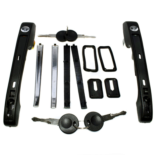 Door handle exterior front and button dual set suitable for VW for Volkswagen New