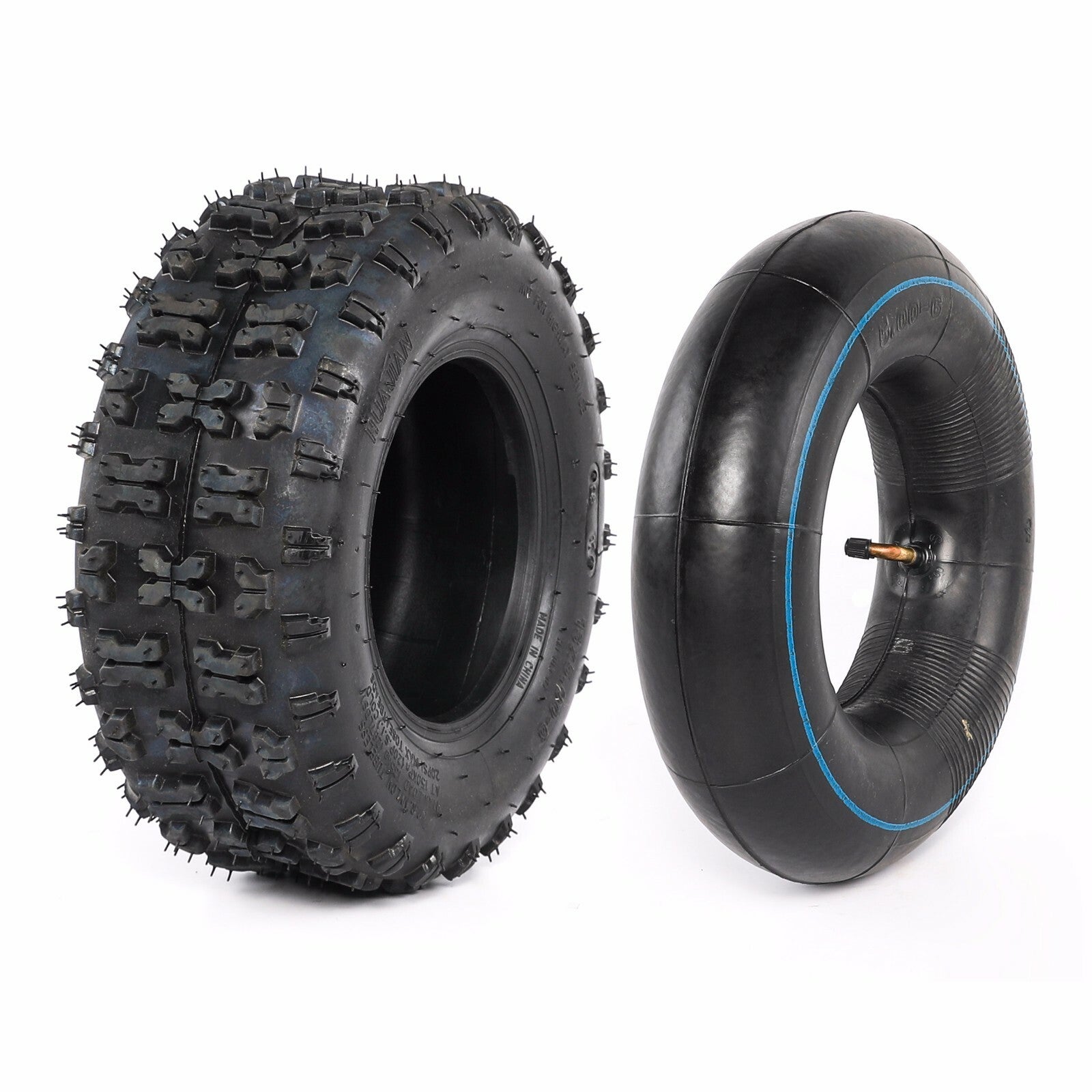 6 inch 13x5-6 13x5.00-6 Tyre +Tube Lawn Mower ATV Go Kart Scooter Quad Buggy x2