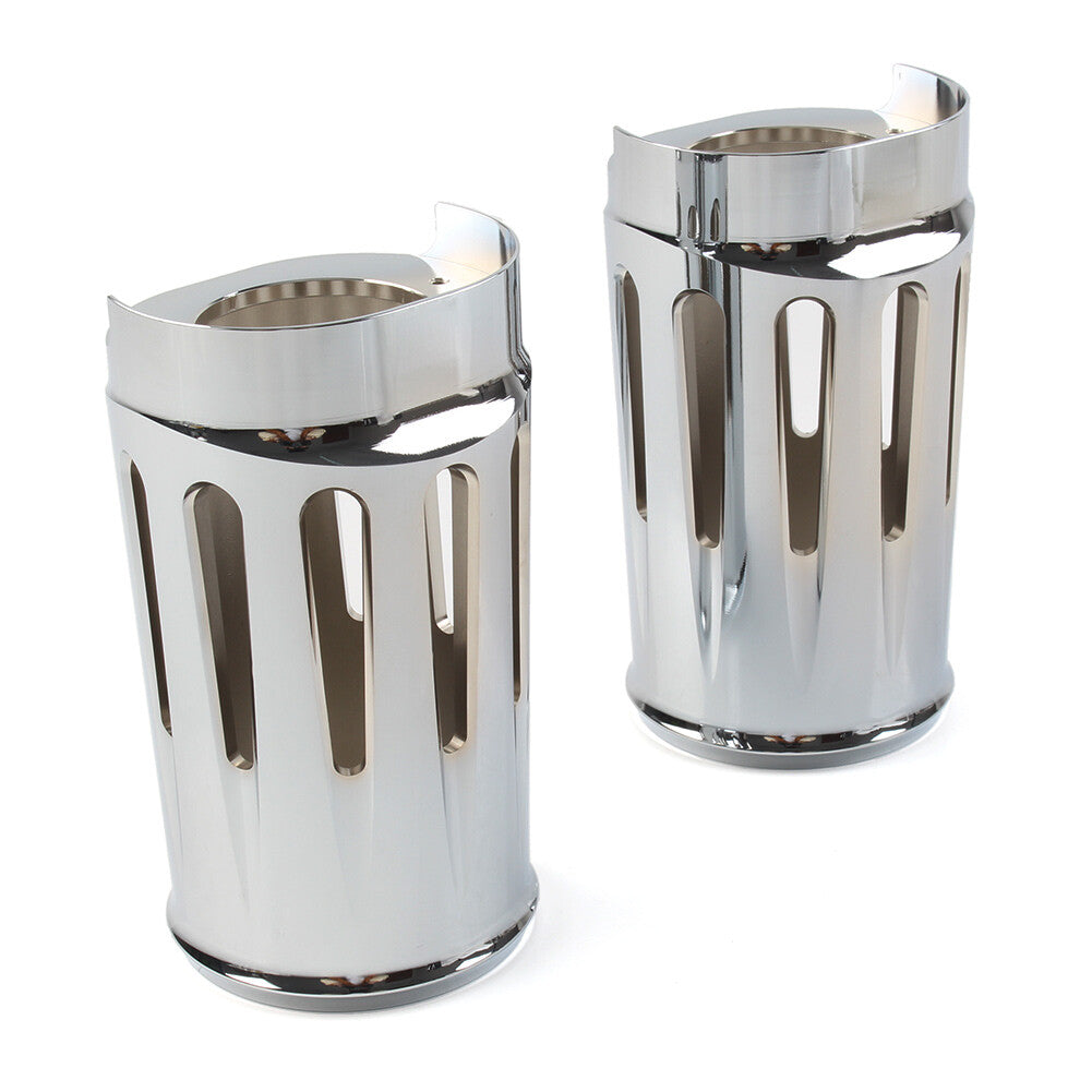Gabelmanschetten-Abdeckungen f¨¹r for Harley Electra Street Road Glide King CVO 14¨C22