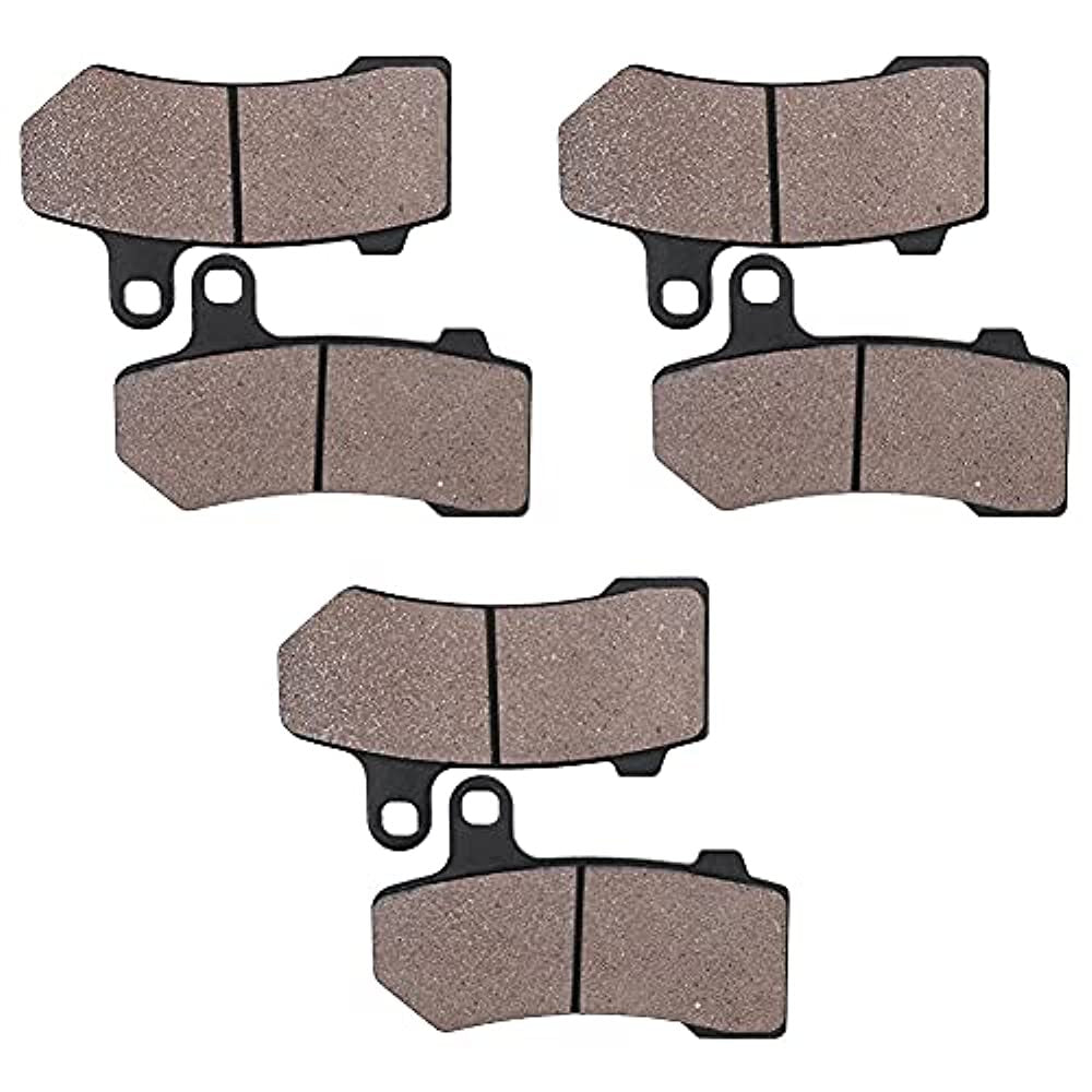 Front Rear brake pads for HARLEY Road Glide 2008-2021 FLHX Street Glide 2008-21