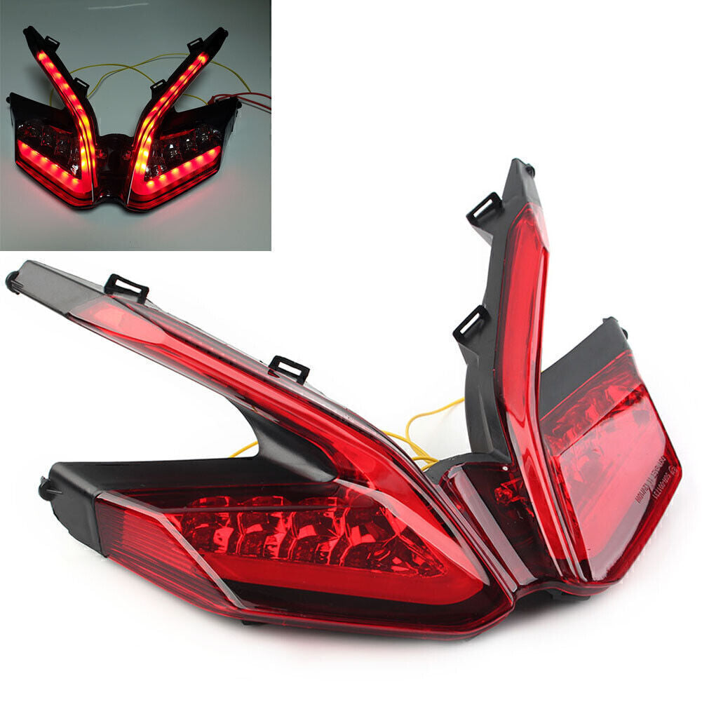 for Ducati Panigale 899 959 1199 LED Tail Lights Turn Signal Integrated Red