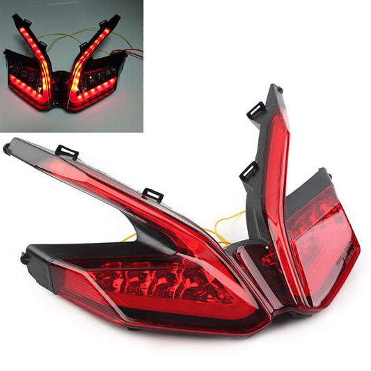 for Ducati Panigale 899 959 1199 LED Tail Lights Turn Signal Integrated Red