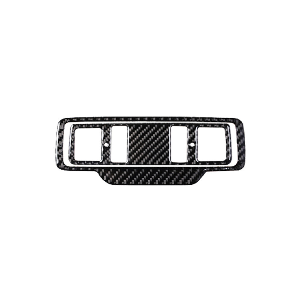 2X Reading Light Frame Panel Trim Carbon Fiber for Ford for Mustang Mach-E 2021-2022