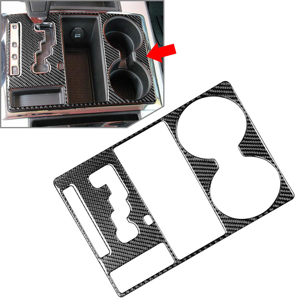 Gear Shift Cup Holder Panel Cover Trim for Dodge for Ram 1500 2009-2012 09