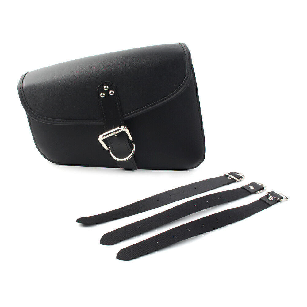 PU Leather Saddlebag Saddle Bag for Harley Sportster Iron 72 883 1200 Left Side