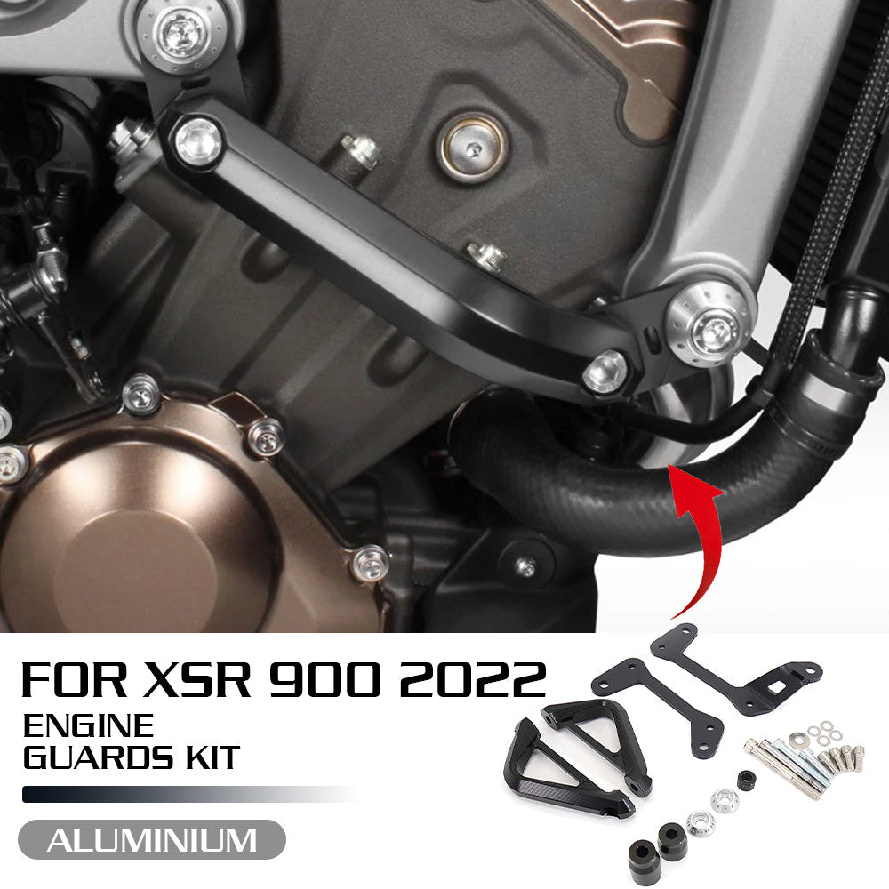 for YAMAHA XSR900 2022-2023 Side Engine Guard Protection Sliders Crash Pads