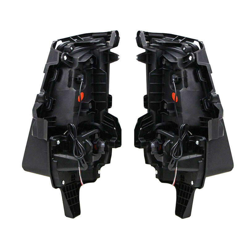 A pair of LED DRL daytime running lights and fog lights for Toyota Hiace Commuter 2019 - 2021
