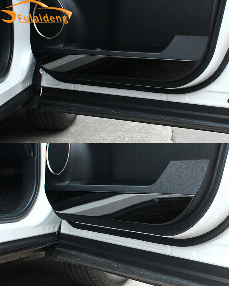 4P for Lexus NX200t 300h 2015-2021 Black Titanium Door Guard Anti-Kick Pad Cover