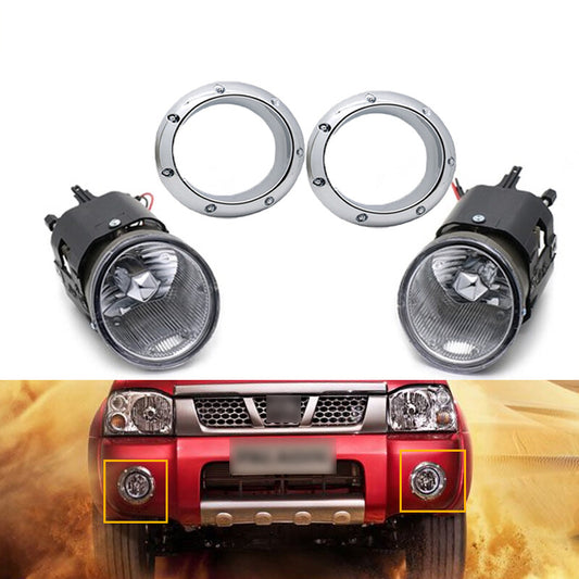 1 Pair Front Bumper Fog lamp Driving Lamp for Nissan Paladin D22 2004-2015