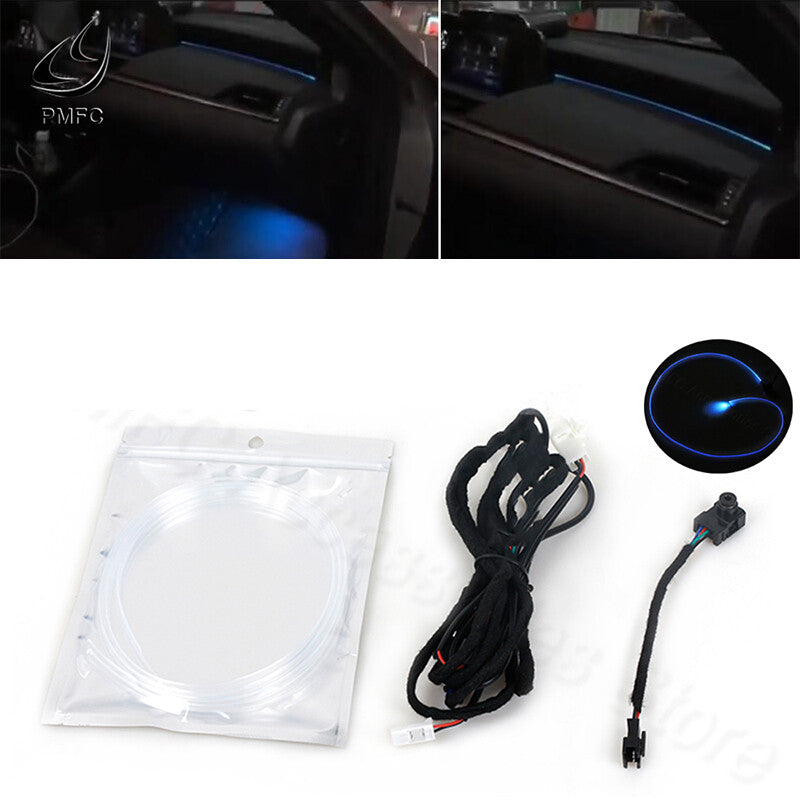 1pc Blue LED Dashboard Light Ambient Light for Toyota for Lexus for ES 2018-2020