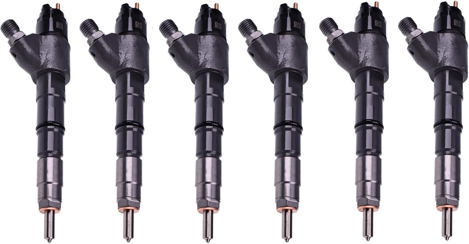 6X Fuel Injectors 4289311 4290986 for Volvo Excavator L110E L110F Wheeled Loader