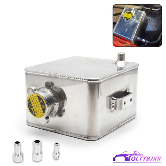 2.5L Aluminum Radiator Coolant Overflow Reservoir Recovery Water Tank Bottle