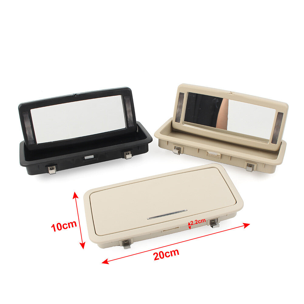 Rear Row Vanity Mirror Makeup Mirror With Lights for Jaguar XJ 10-19 C2D19845PVJ