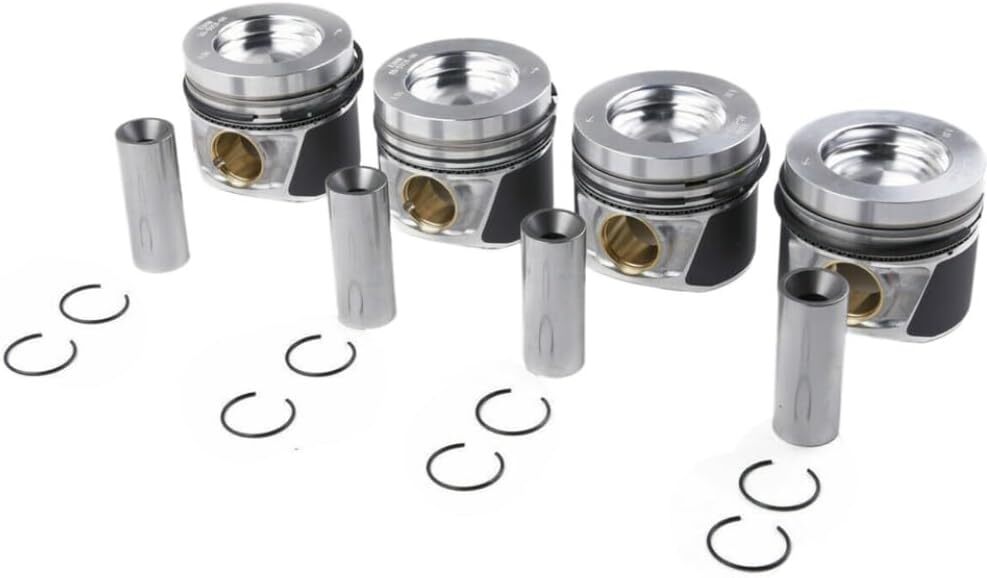 Compatible for Beetle A3 03L107065M 03L107065N Engine Pistons Rings Set