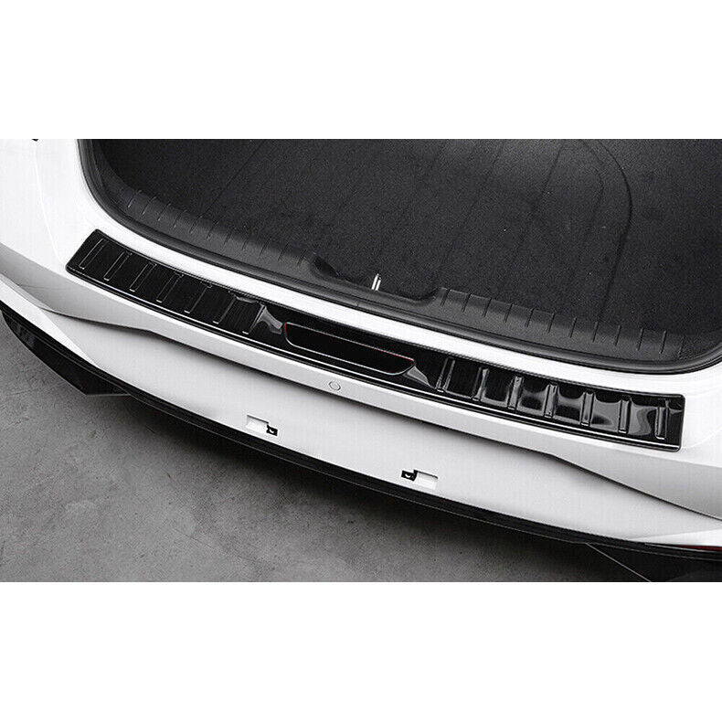 for Hyundai for Elantra 2021-23 Black Steel Rear Bumper Trunk Protector Guard Plate