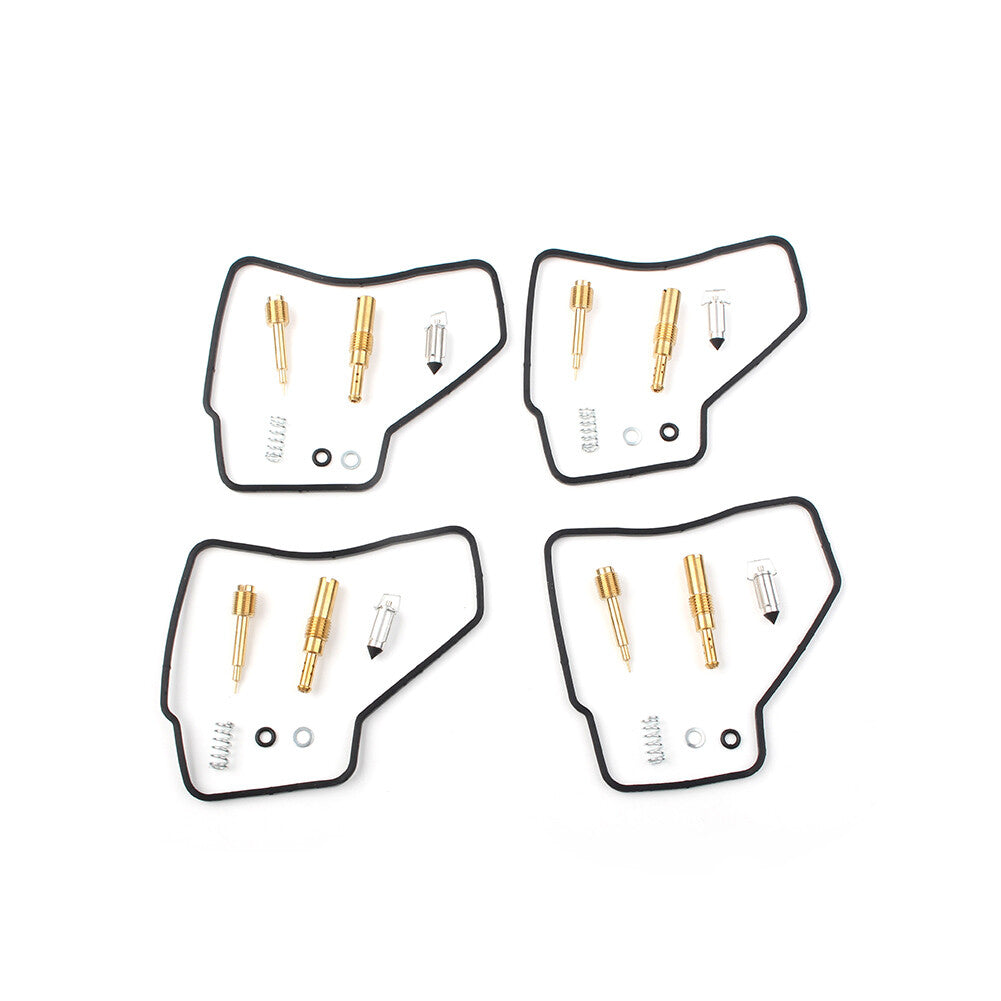 Carburetor Repair Kit Rebuild 4 Sets for Honda VF500 C V30 MAGNA VF500 F