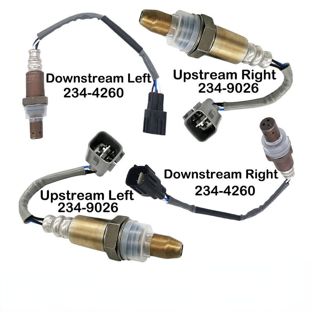 4PCS Up+Downstream Oxygen Sensor For 2005-2013 for Toyota Tundra 4.0L 4.6L 4.7L 5.7L