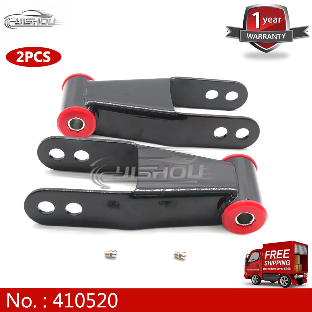 2 Drop Shackles for Chevrolet Silverado for GMC for Sierra 1500 Trucks 1988-2018