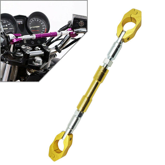 Universal Motorcycle Balance Bar 7/8 22mm Cross Bar Handlebar Crossbar Gold