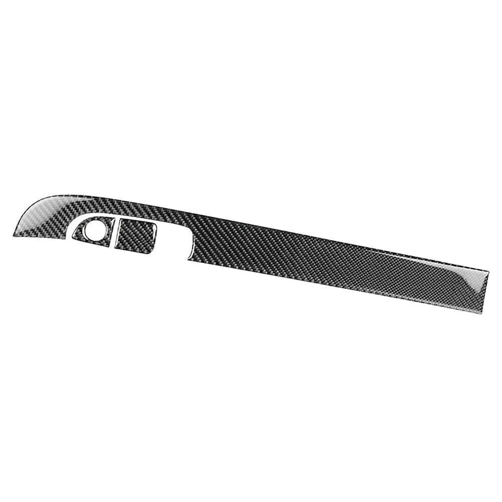 for Dodge Charger 2015-2021 3x Carbon Fiber Copilot Dashboard Panel Cover Trim