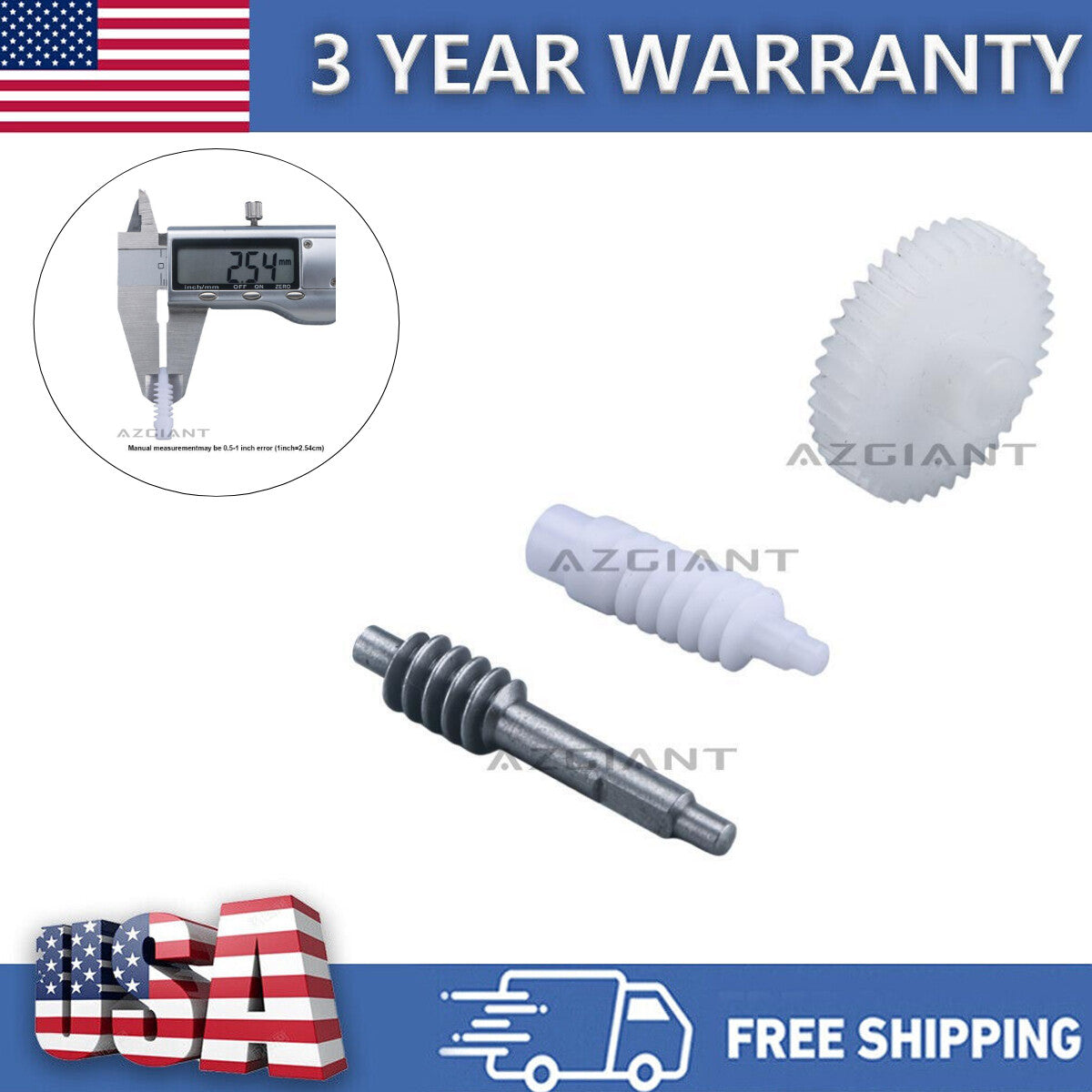 3PC SIDE WING MIRROR FOLDING MOTOR Gear for Acura for RDX for Toyota Crown MK14