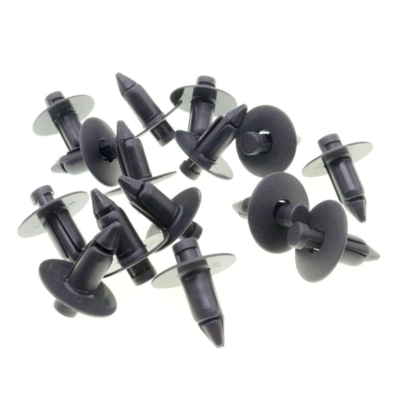 10-Piece Set of Trunk Lid Decorative Clips with Plastic Buttons for Toyota and for Lexus 90467-08186-C0