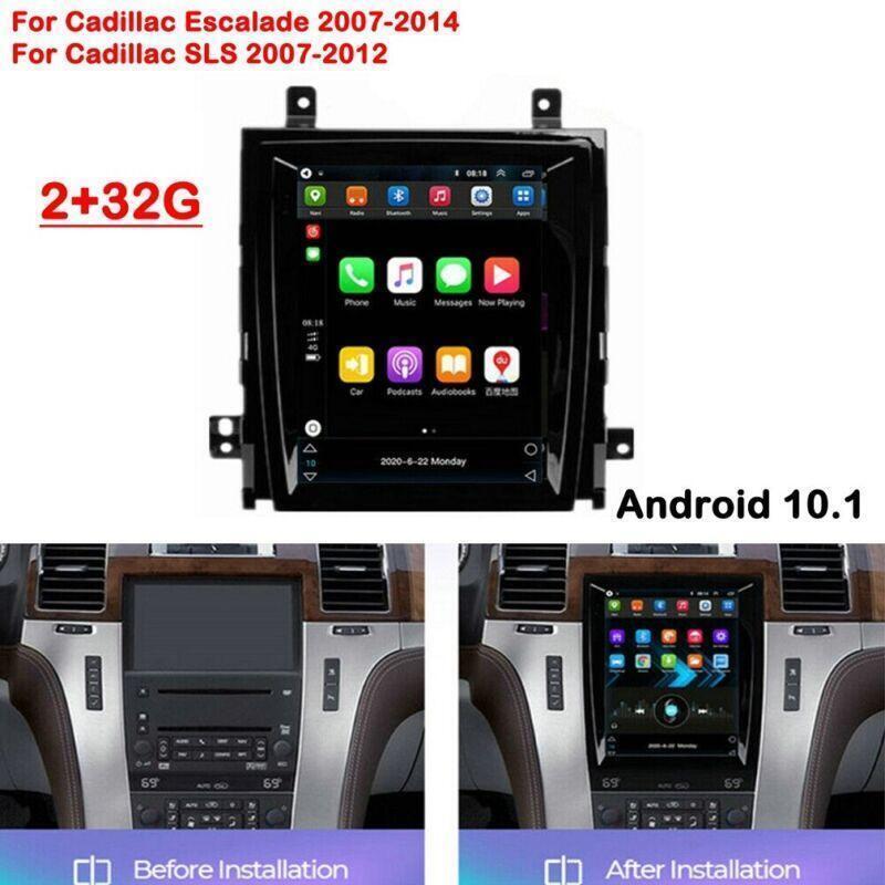 Radio 9.7 Android 10.1 Vertical Stereo GPS for Cadillac for Escalade SLS 2007-2014