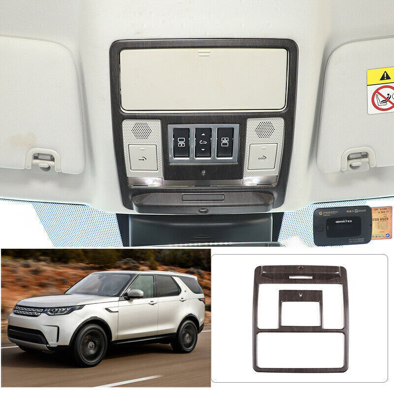 for Land Rover Discovery 5 17-2025 Oak Wood Grain Front Reading Light Cover Trim
