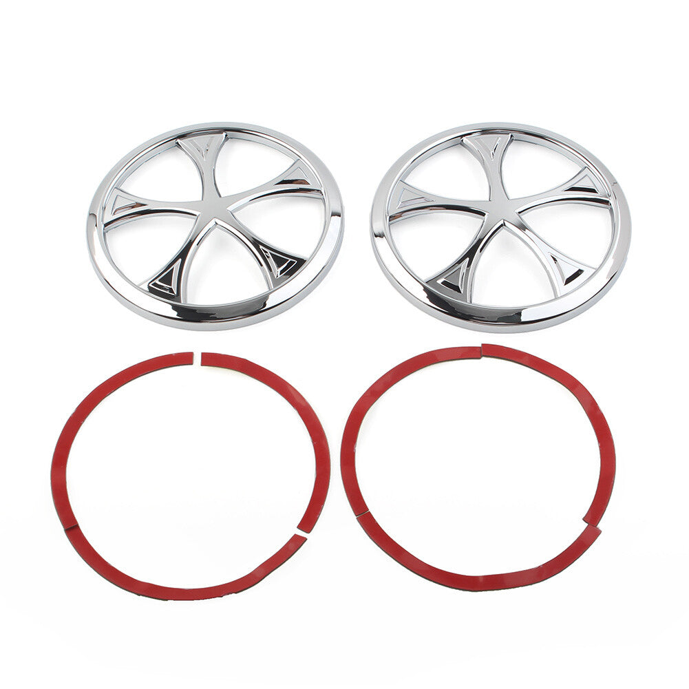 for Harley Trike Tri Glide Ultra Classic 2014-22 Front Speaker Grill Trim Cover