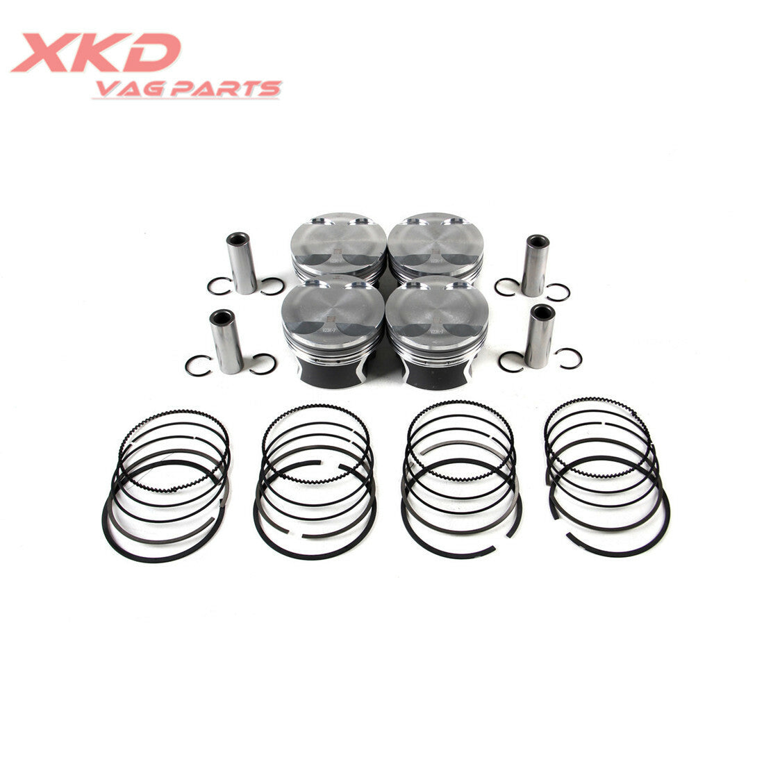 EA211 1.2T 71mm piston and ring kit suitable for Volkswagen for Golf , for Jetta , and for Audi A3 04E107065EE