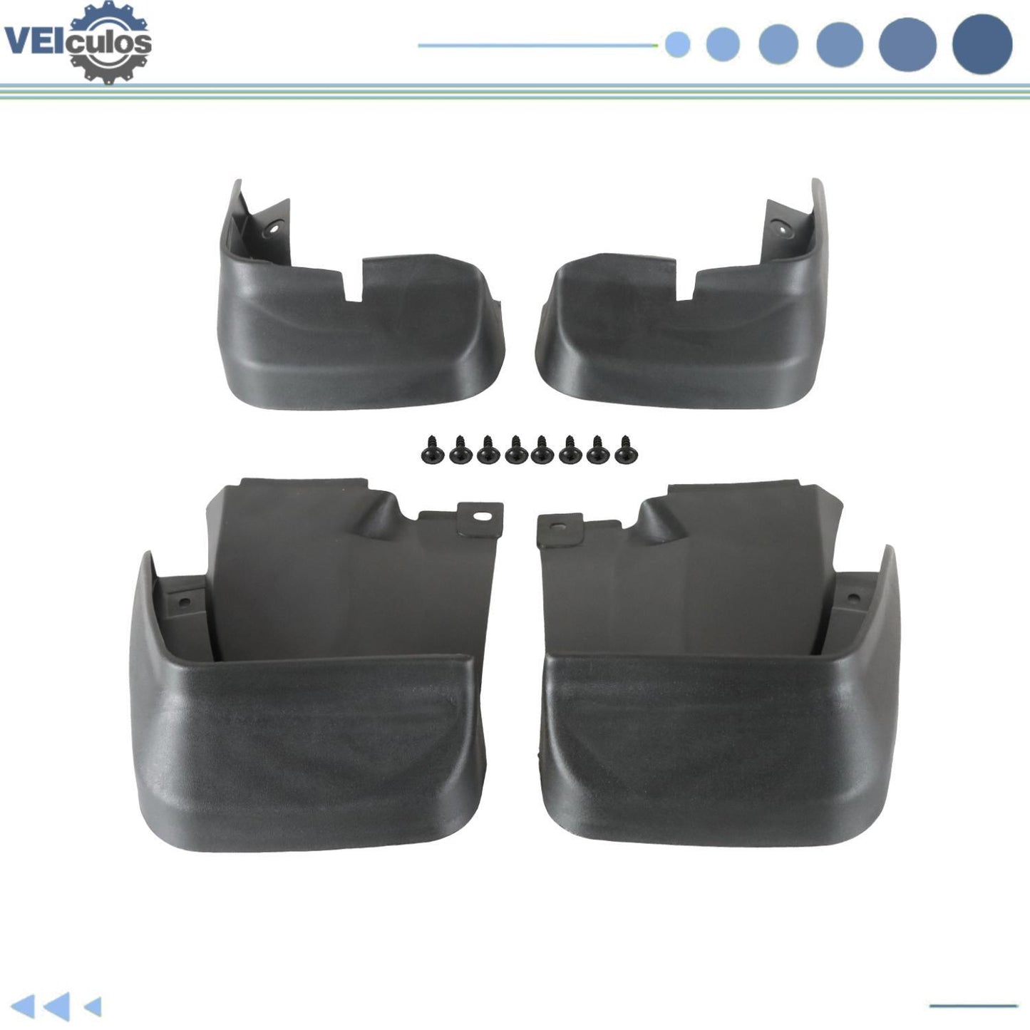 Splash Guards Mud Flaps Mudguards for Honda for Civic DX/EX/GX/Hybrid/LX 2006-2011