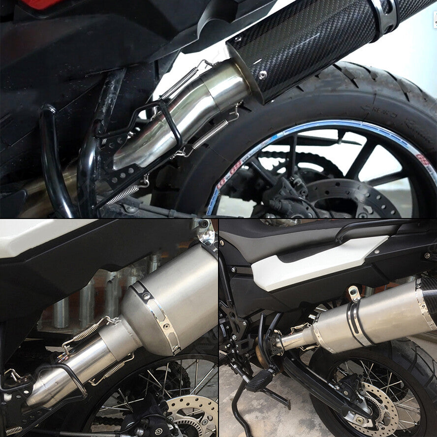 Slip On Exhaust for BMW F650GS F700GS F800GS F800GT Pipe Link Muffler Silencers