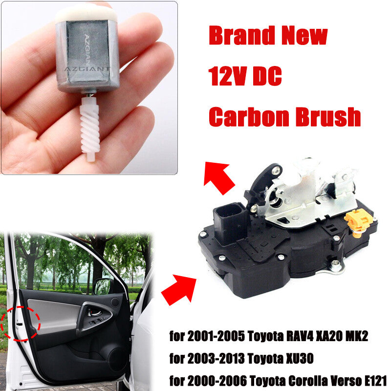 Central latch actuator motor repair KN619Z12, applicable to 2003-2013 for Toyota XU30