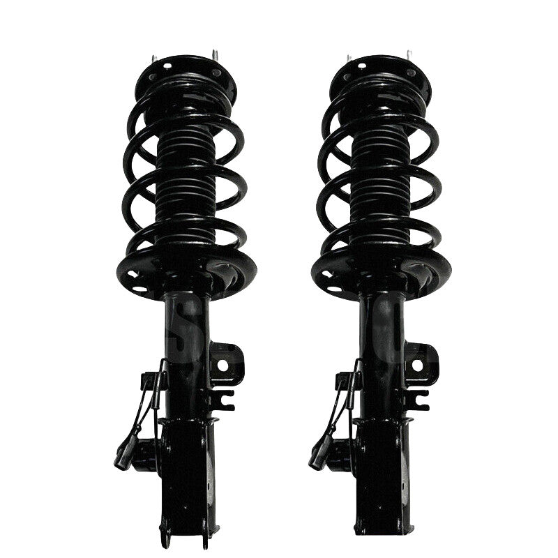 Front LH+RH shock absorbers with electric contact patching for Infiniti Q50 Q60 Sport 56111-5CF0A