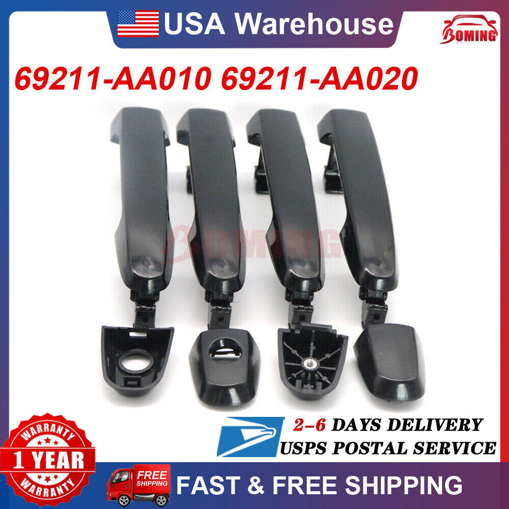 New 4PCS Door Handle Front Rear Left Right For 2003-2008 for Toyota for Corolla Matrix