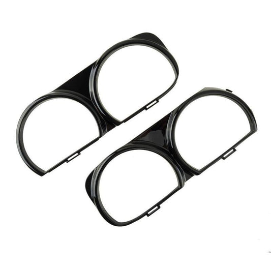 2-Piece Headlight Bezel Trim for Dodge for Challenger 2015-2019