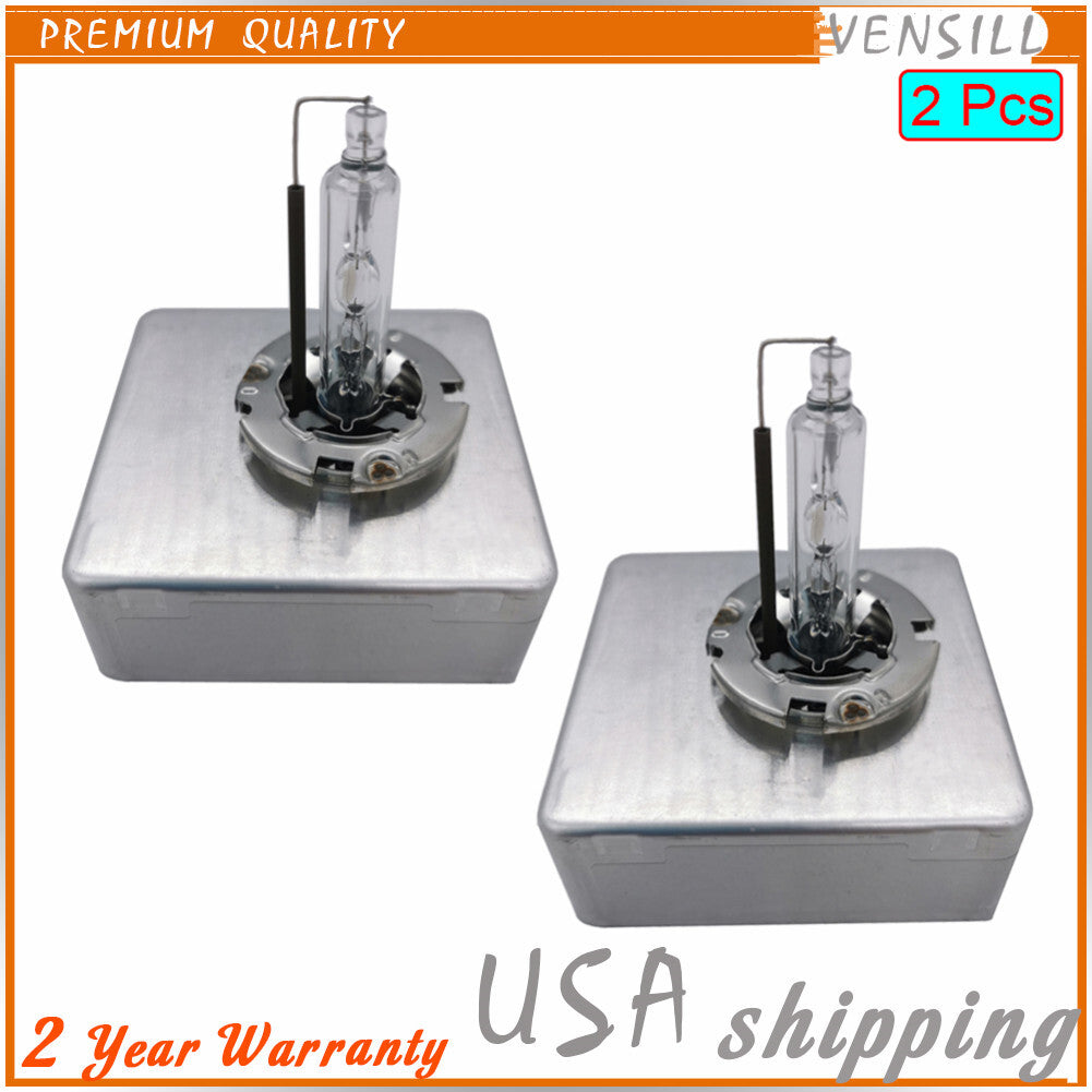 Set of 2 Xenon Bulbs D5S 12V 25W PK32d-7 Headlight HID Fits for Audi A3 GM for Jeep