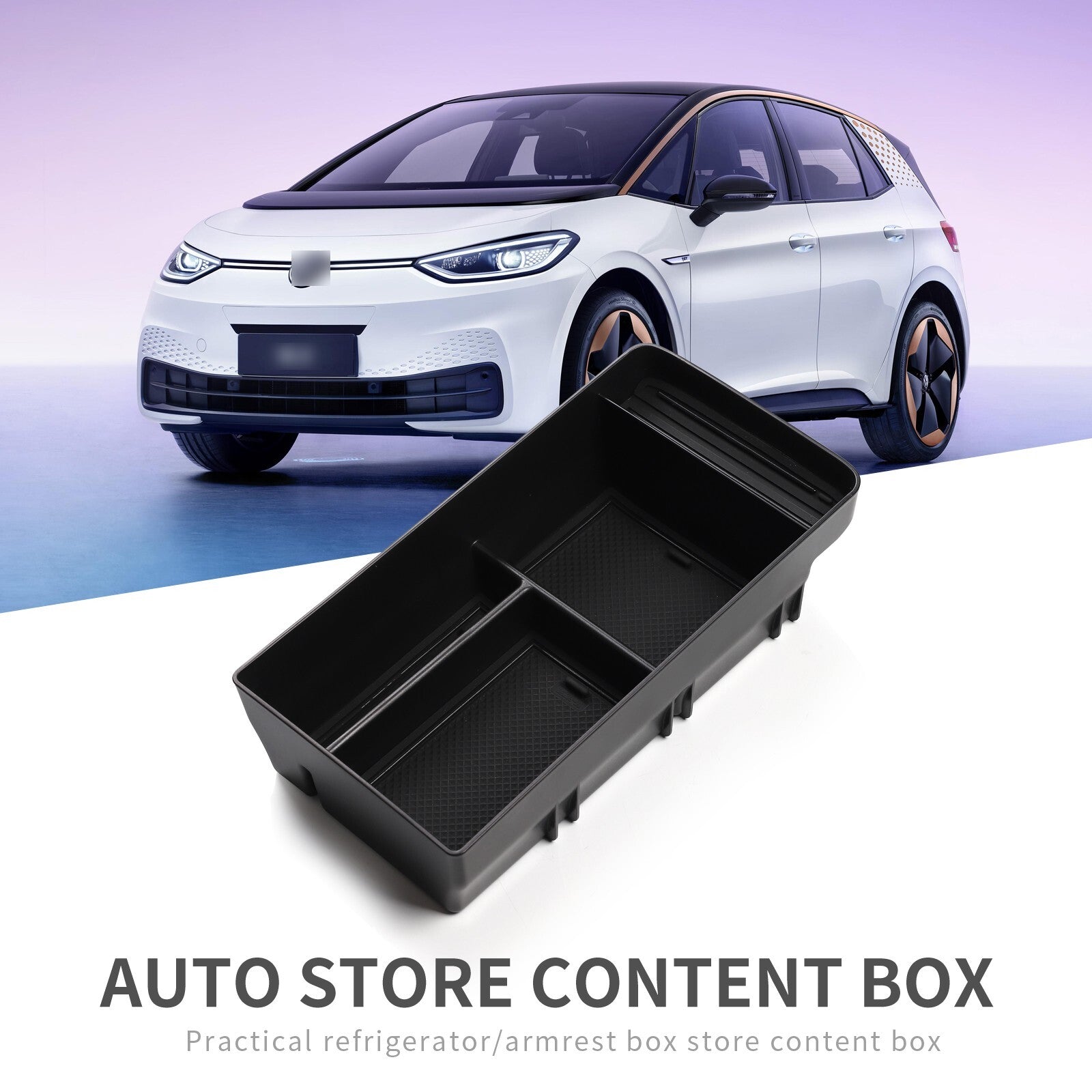 for VW ID.3 ID3 ID 3 Accessories Center Console Armrest Storage Box