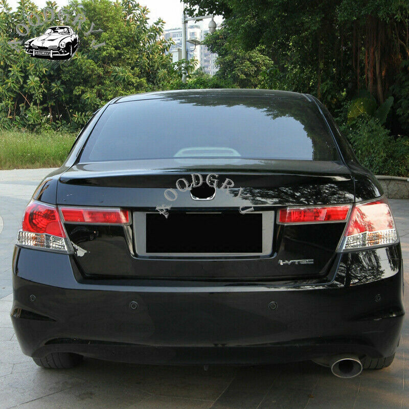 Factory Unpainted Rear Trunk Spoiler Wing for Honda Accord 4DR Sedan 2008-2012