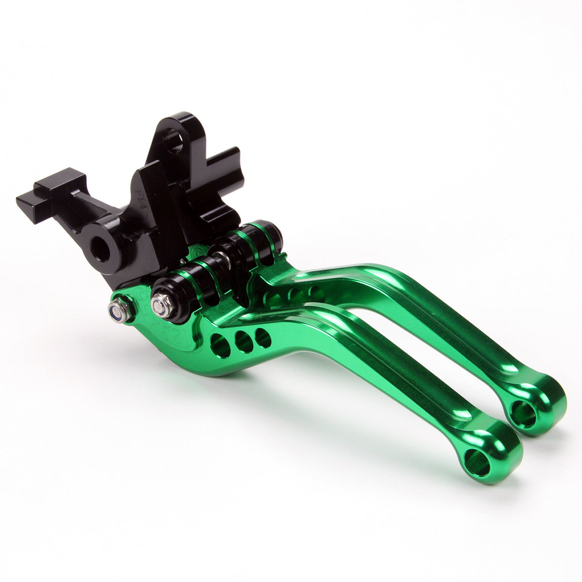 US Green Short Anodized Brake Clutch Levers for KAWASAKI 400R /ER-4N 2011