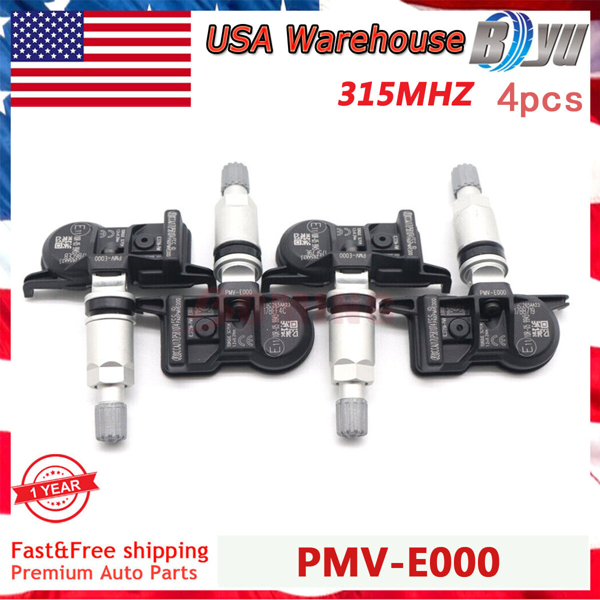 4x NEW TPMS TIRE PRESSURE SENSOR RC PMV-E000 for Toyota for Lexus C-HR for Avalon RX