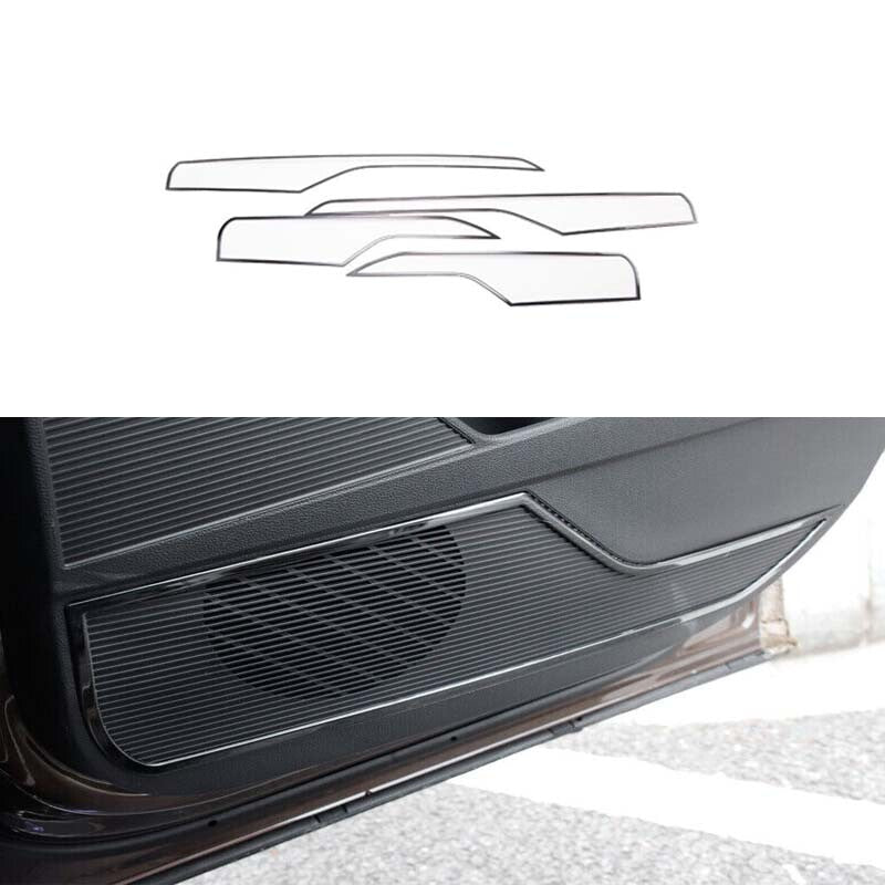 Black Titanium 2021-2023 Cover Trim Inner Door Speaker Frame for Volkswagen Taos