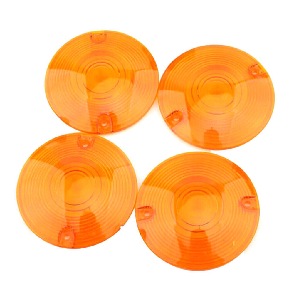 Blinklicht Indikator Lampe Gelb Linse Objektivabdeckung f¨¹r for Harley Electra Glide