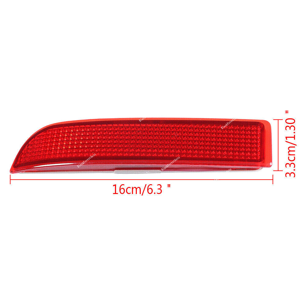 Fits 2009-12 for Toyota RAV4 Rear Bumper Reflector Replacement Lamp Right Side Red