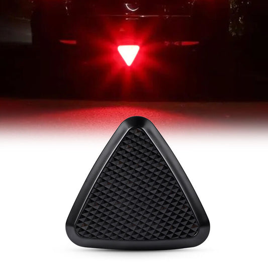 Car Triangle LED Stop Bumper Rear Tail 3rd Brake Light Safety Strobe Universal