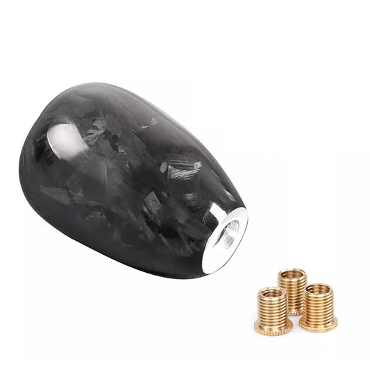 Forged Carbon Fiber Universal Manual MT Car Gear Stick Shift Knob Shifter Lever