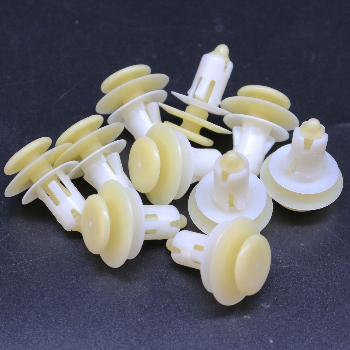 10X Headliner Door Panel Clip Pin Grommet W711037S300 For 05-19 for Ford Taurus Edge