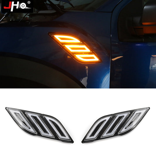 LED Daytime Running Light Car Fender Vent Turn Signal Lamp for Ford F150