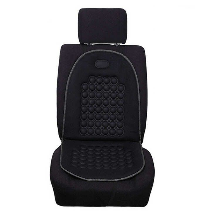 1x Car SUV for Seat Pad Therapy Massage Bubble Padded Chair for Seat Cushion Cover Black