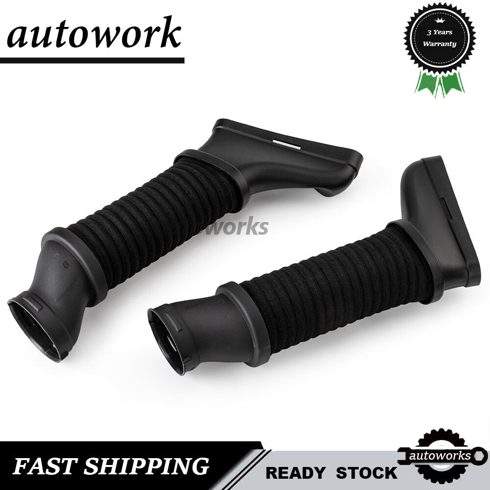LH+RH Pair Air Cleaner intake Duct Hose For 2012-2017 for Benz E550 Cls550 E63 AMG